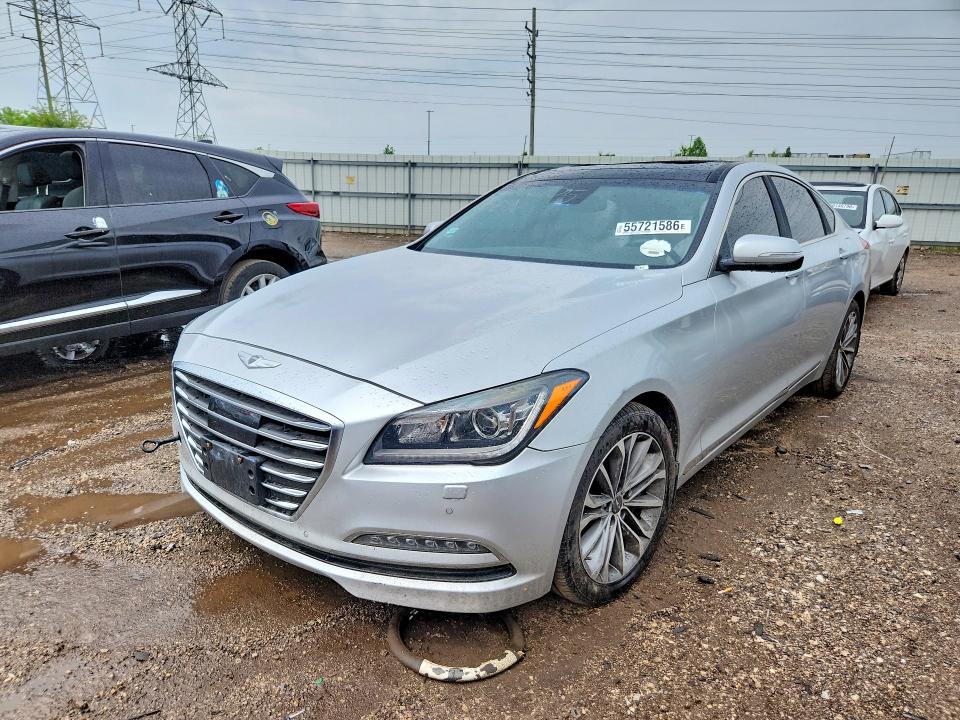 55721586 :رقم المزاد ، KMHGN4JE1HU199237 vin ، 2017 Genesis G80 مزاد بيع