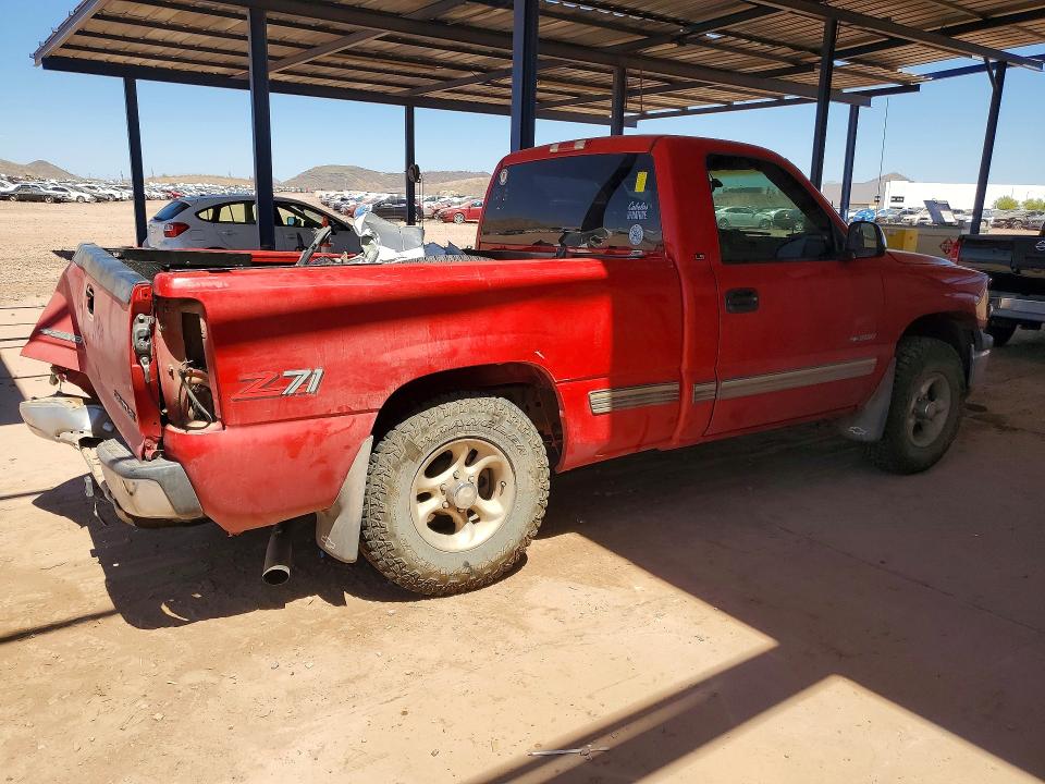 1999 Chevrolet Silverado მანქანა იყიდება აუქციონზე, vin: 1GCEK14T3XZ136462, აუქციონის ნომერი: 56122436