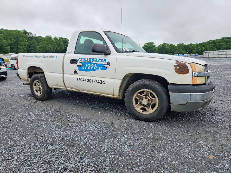 2004 Chevrolet Silverado მანქანა იყიდება აუქციონზე, vin: 1GCEC14X04Z176865, აუქციონის ნომერი: 58118216