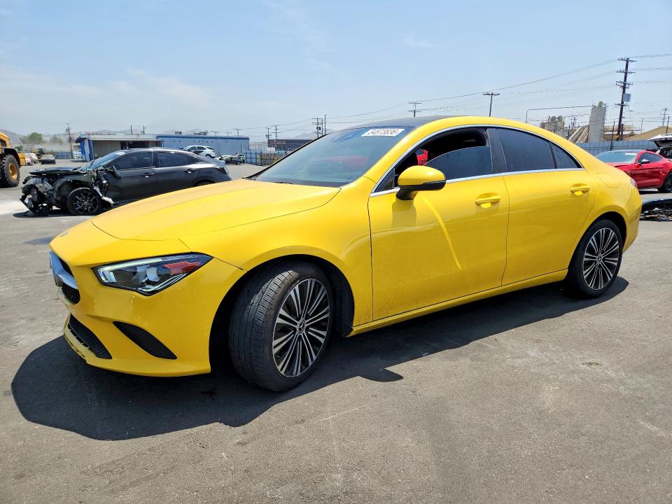 Auction sale of the 2021 Mercedes-benz Cla, vin: W1K5J4GB2MN191775, lot number: 54873836