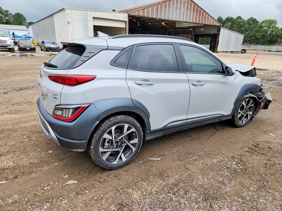 2022 Hyundai Kona მანქანა იყიდება აუქციონზე, vin: KM8K5CA38NU884608, აუქციონის ნომერი: 57048036