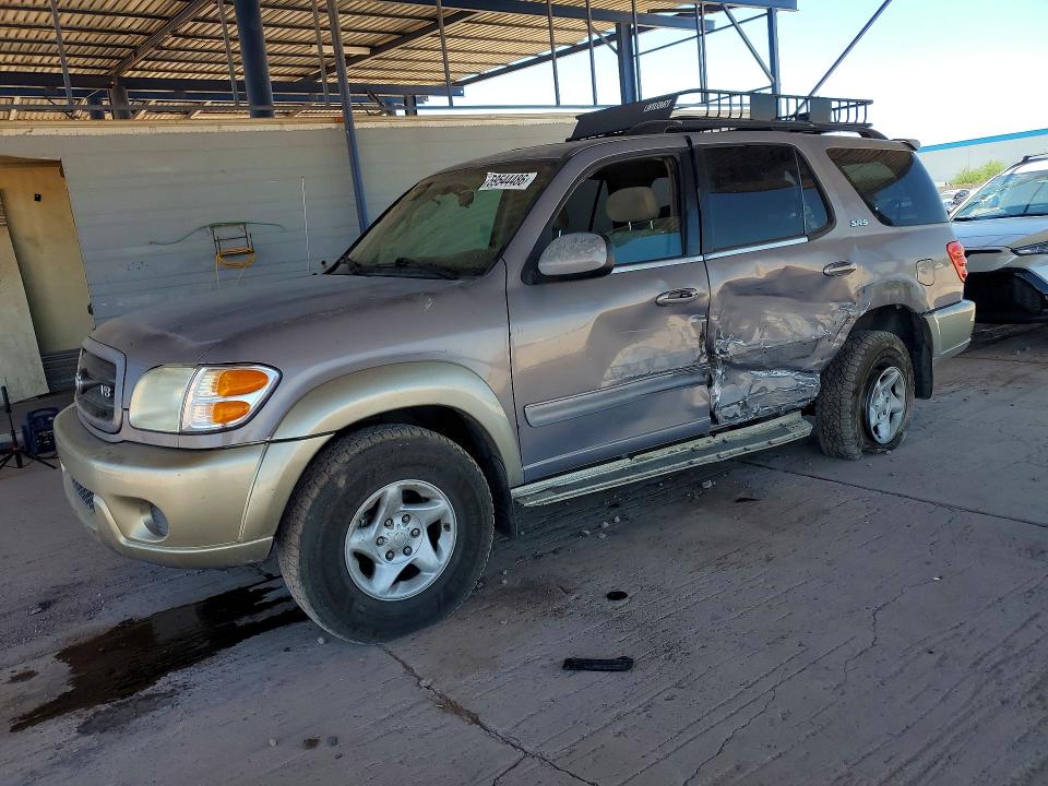 Продажа на аукционе авто 2001 Toyota Sequoia, vin: 5TDBT44AX1S009989, номер лота: 59544486