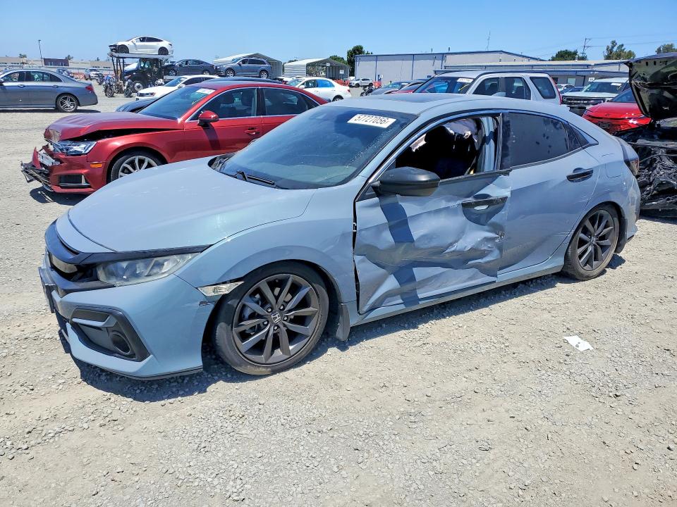Auction sale of the 2020 Honda Civic, vin: SHHFK7H81LU411483, lot number: 57727056