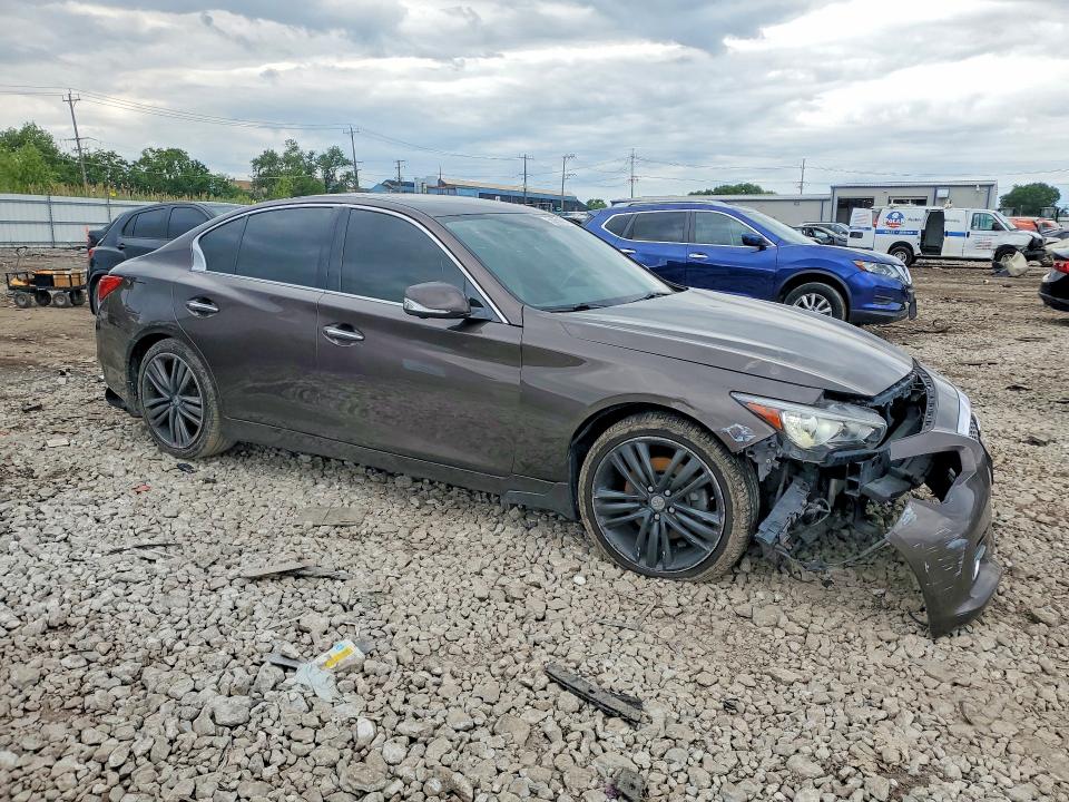 Продаж на аукціоні авто 2014 Infiniti Q50, vin: JN1BV7AR4EM685462, номер лоту: 58288476