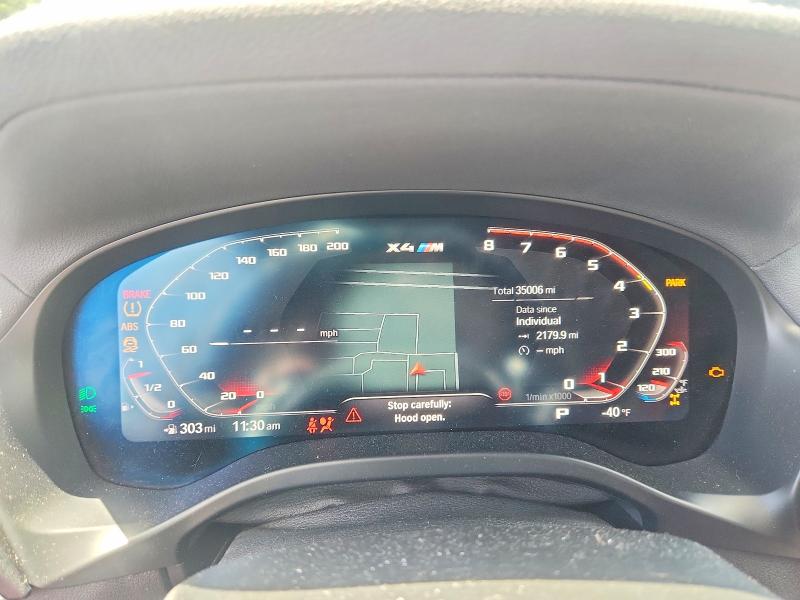 Aukcja sprzedaży 2023 Bmw X4, vin: 5YM23EC07P9R43752, numer aukcji: 58330216