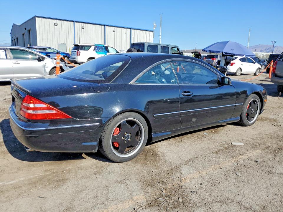58939256 :رقم المزاد ، WDBPJ75J72A029657 vin ، 2002 Mercedes-benz Cl مزاد بيع