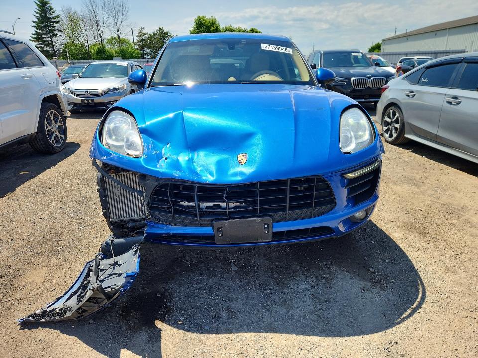 Aukcja sprzedaży 2015 Porsche Macan, vin: WP1AB2A51FLB44215, numer aukcji: 57189946