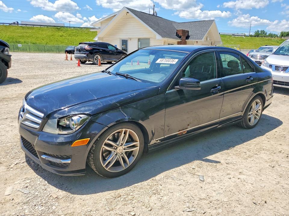 Auction sale of the 2013 Mercedes-benz C, vin: WDDGF8AB1DA759595, lot number: 58758036