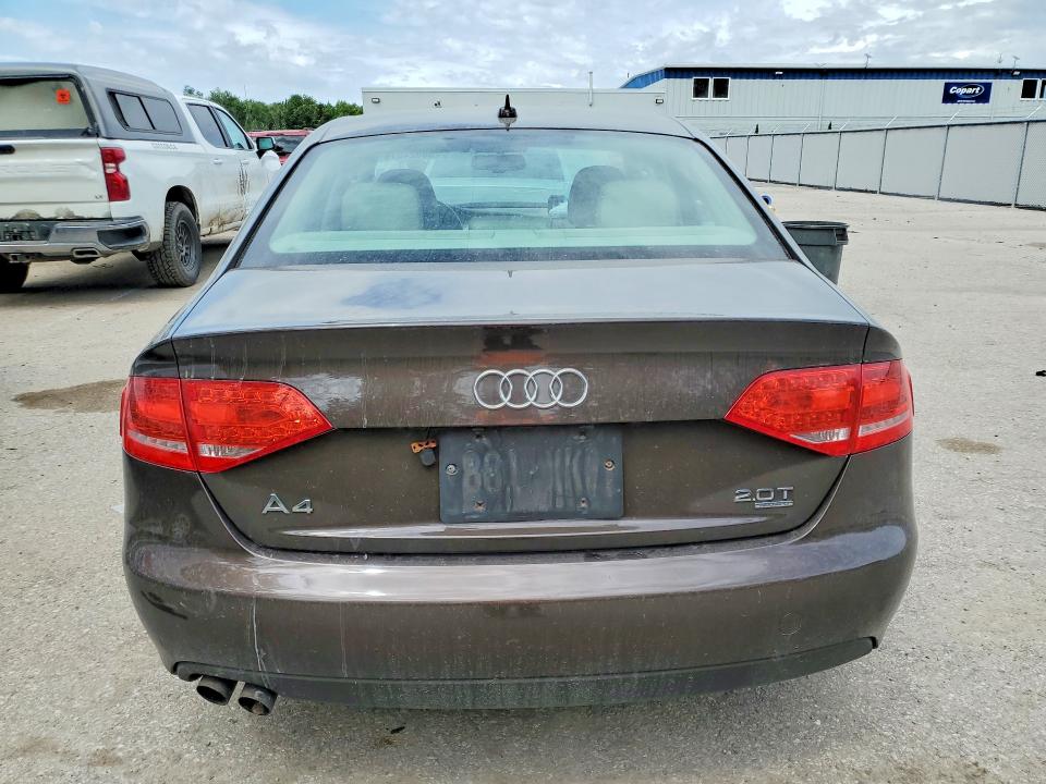 2011 Audi A4 მანქანა იყიდება აუქციონზე, vin: WAUFFCFL2BA101997, აუქციონის ნომერი: 58024576