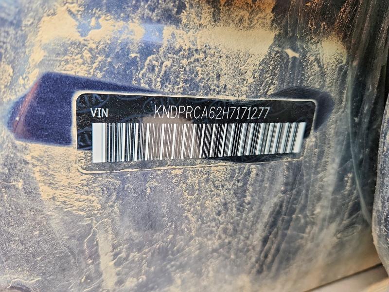 2017 Kia Sportage მანქანა იყიდება აუქციონზე, vin: KNDPRCA62H7171277, აუქციონის ნომერი: 57381656