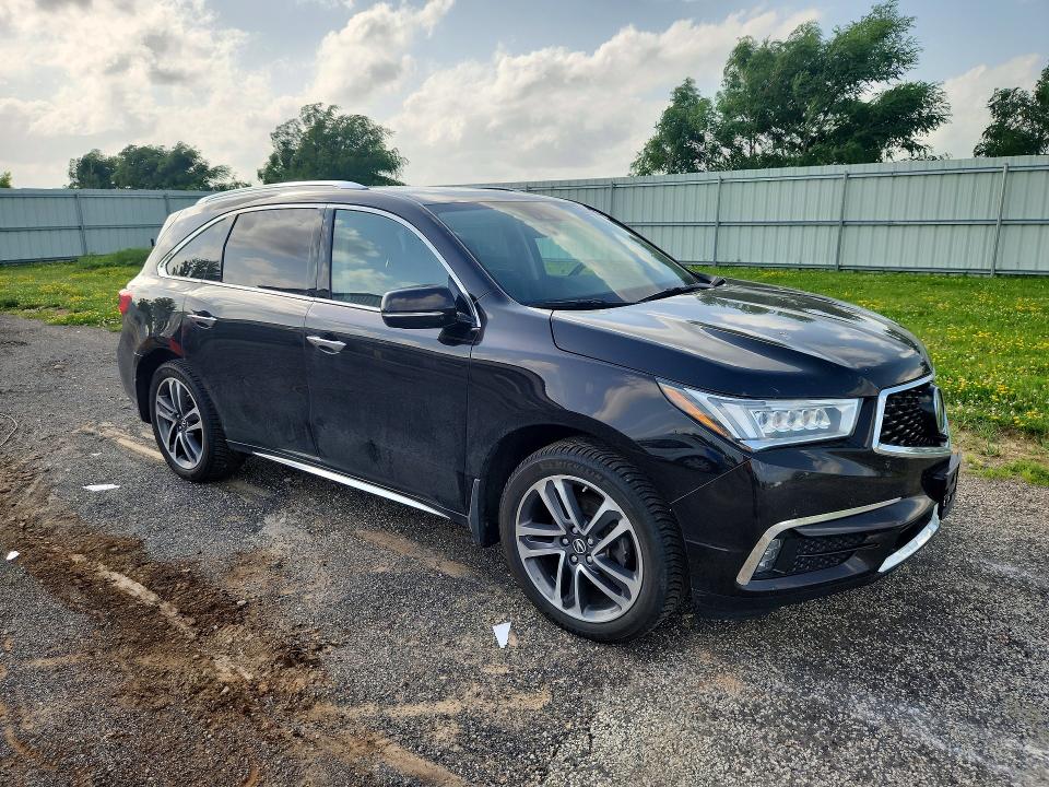59301296 :رقم المزاد ، 5FRYD4H86HB038501 vin ، 2017 Acura Mdx مزاد بيع