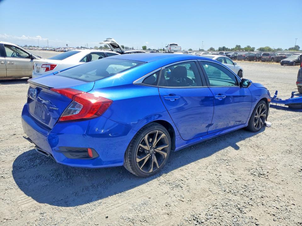 Продаж на аукціоні авто 2021 Honda Civic, vin: 2HGFC2F80MH537884, номер лоту: 58747316