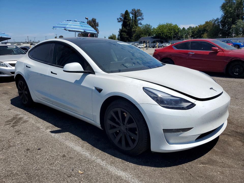 57377626 :رقم المزاد ، 5YJ3E1EAXPF541218 vin ، 2023 Tesla Model 3 مزاد بيع