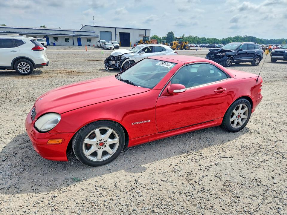 Aukcja sprzedaży 2001 Mercedes-benz Slk, vin: WDBKK49F61F187467, numer aukcji: 56351446
