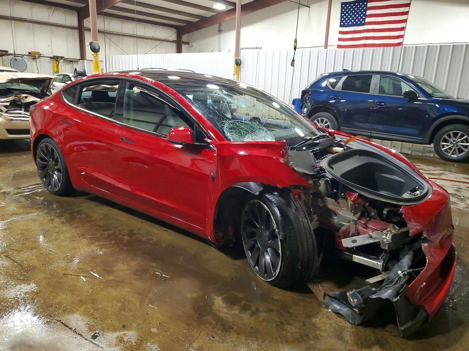 Продажа на аукционе авто 2021 Tesla Model 3, vin: 5YJ3E1EC5MF990982, номер лота: 58918966