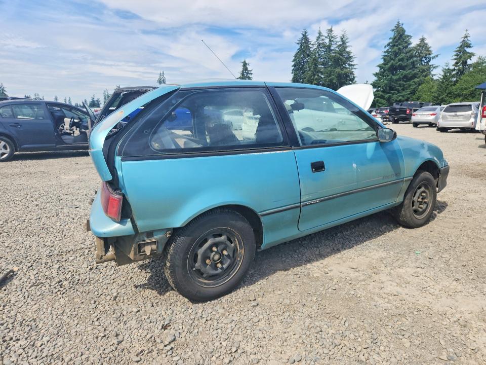 1992 Geo Metro მანქანა იყიდება აუქციონზე, vin: 2C1MR2462N6793220, აუქციონის ნომერი: 57220126