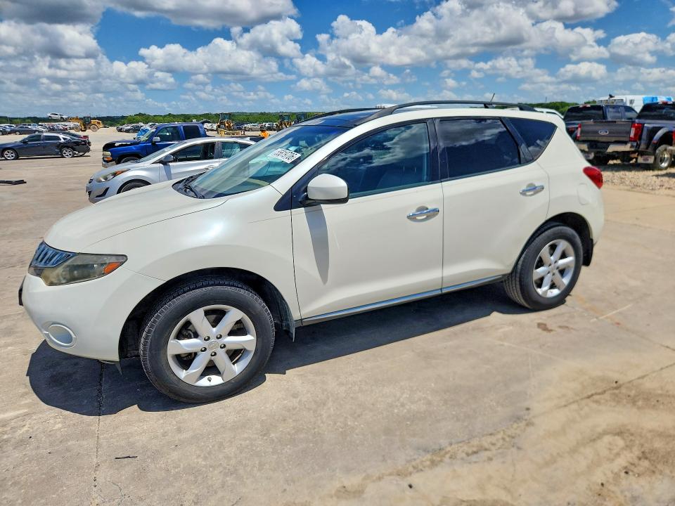 2009 Nissan Murano მანქანა იყიდება აუქციონზე, vin: JN8AZ18U69W028424, აუქციონის ნომერი: 55819706