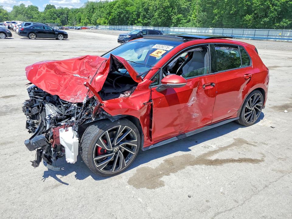 2022 Volkswagen Gti მანქანა იყიდება აუქციონზე, vin: WVW587CD6NW149006, აუქციონის ნომერი: 58539276