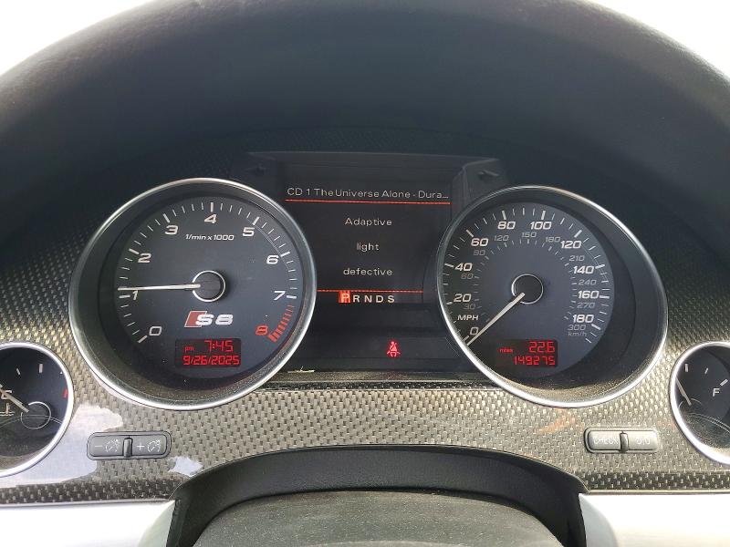 Aukcja sprzedaży 2009 Audi S8, vin: WAUPN94E69N003394, numer aukcji: 56934286