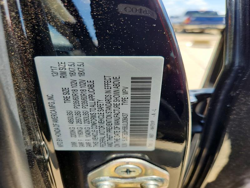 Продажа на аукционе авто 2018 Acura Rdx, vin: 5J8TB3H58JL008437, номер лота: 55635986