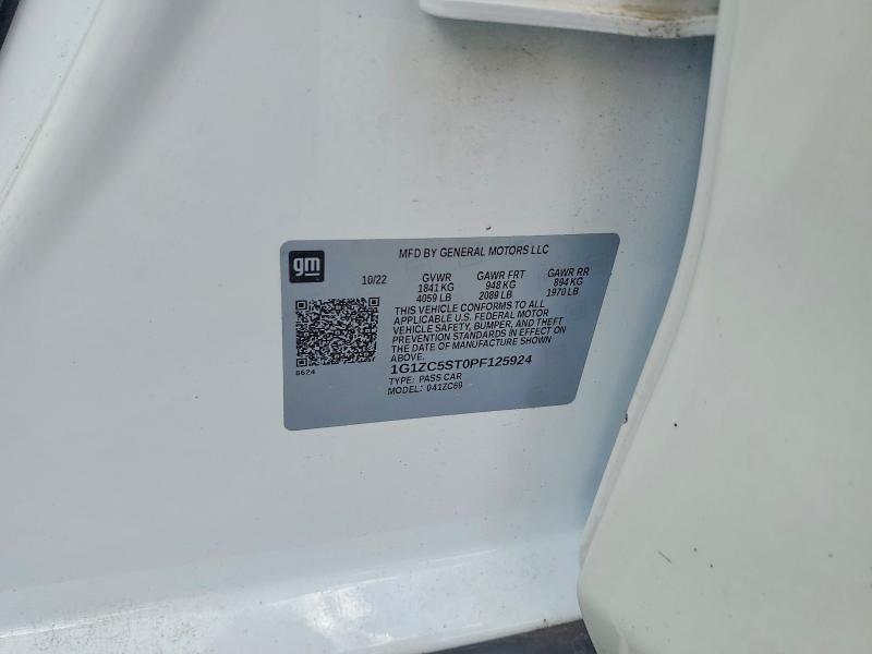 56173256 :رقم المزاد ، 1G1ZC5ST0PF125924 vin ، 2023 Chevrolet Malibu مزاد بيع
