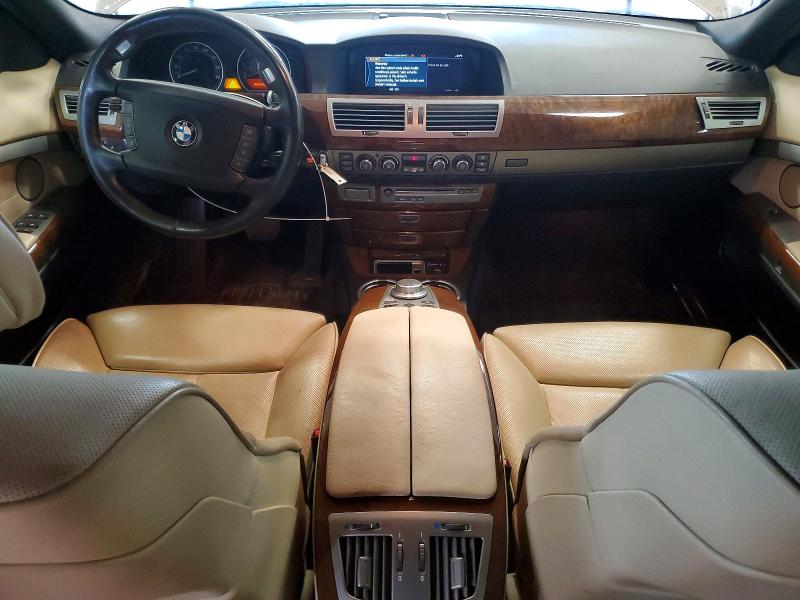 2006 Bmw 750 მანქანა იყიდება აუქციონზე, vin: WBAHL83556DT02687, აუქციონის ნომერი: 55890306
