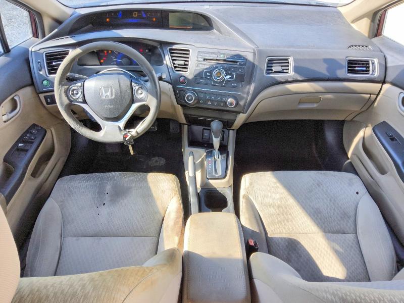 57974256 :رقم المزاد ، 19XFB2F50FE093539 vin ، 2015 Honda Civic مزاد بيع