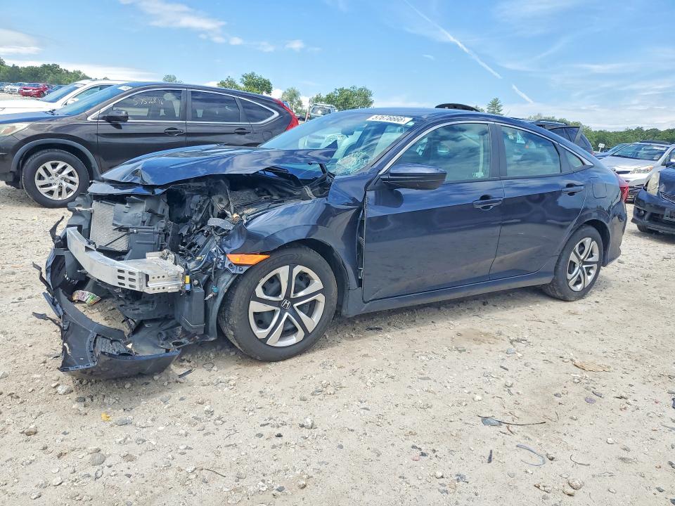 57676666 :رقم المزاد ، 2HGFC2F50JH555111 vin ، 2018 Honda Civic مزاد بيع