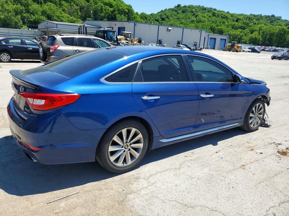 2016 Hyundai Sonata მანქანა იყიდება აუქციონზე, vin: 5NPE34AF7GH426630, აუქციონის ნომერი: 55986356