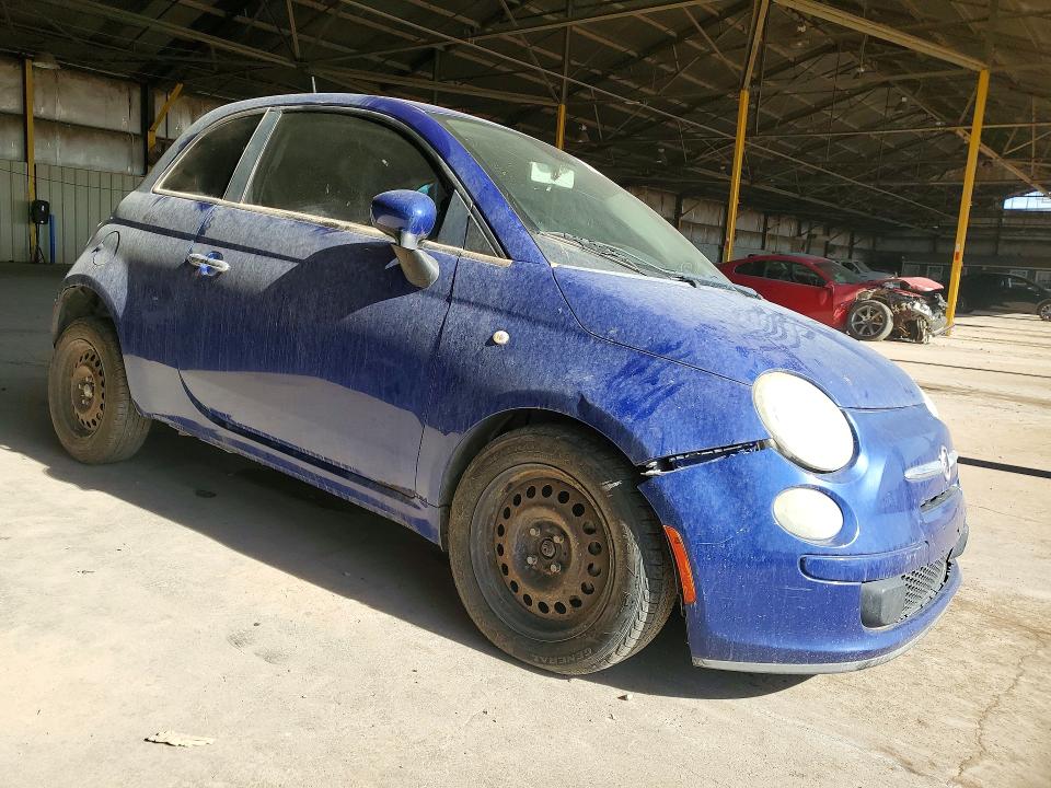 58140596 :رقم المزاد ، 3C3CFFAR5DT531462 vin ، 2013 Fiat 500 مزاد بيع