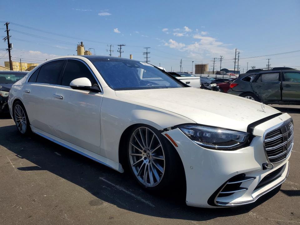 58414886 :رقم المزاد ، W1K6G7GB2NA157817 vin ، 2022 Mercedes-benz S مزاد بيع