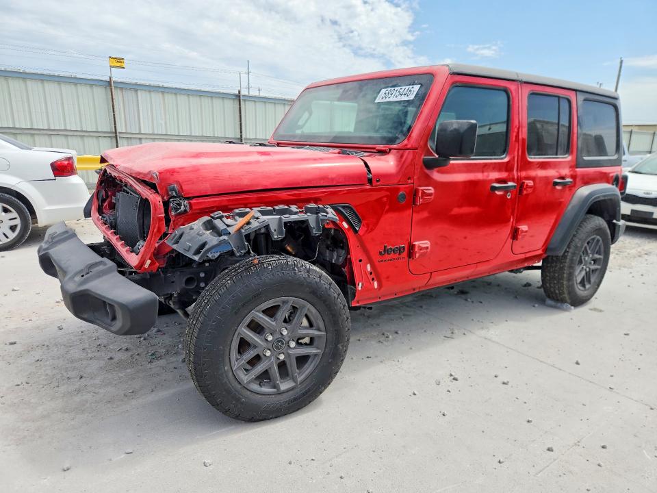 Продажа на аукционе авто 2024 Jeep Wrangler, vin: 1C4PJXDG3RW253142, номер лота: 58915446