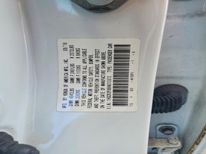 56539856 :رقم المزاد ، 1HGCR3F86HA010573 vin ، 2017 Honda Accord مزاد بيع