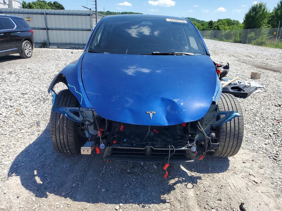 54940476 :رقم المزاد ، 5YJYGDEF9MF268393 vin ، 2021 Tesla Model Y مزاد بيع