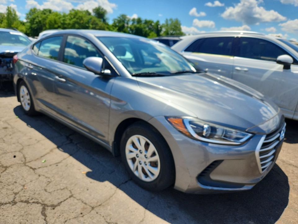 Auction sale of the 2017 Hyundai Elantra, vin: KMHD74LF7HU371144, lot number: 57995726