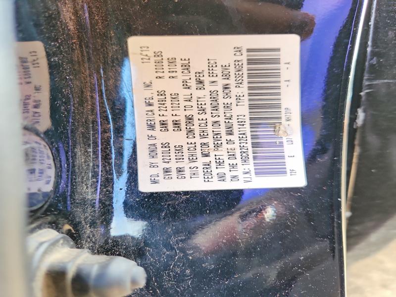 Aukcja sprzedaży 2014 Honda Accord, vin: 1HGCR2F32EA114973, numer aukcji: 57951676