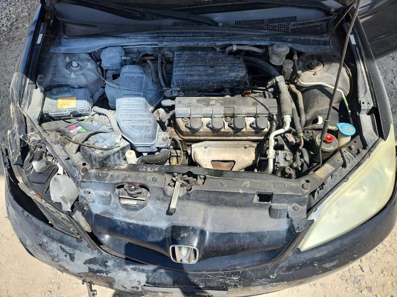 2005 Honda Civic მანქანა იყიდება აუქციონზე, vin: 2HGES155X5H518292, აუქციონის ნომერი: 56158376
