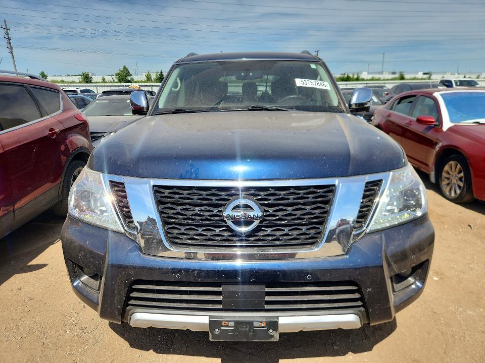 53757846 :رقم المزاد ، JN8AY2NC7J9555394 vin ، 2018 Nissan Armada مزاد بيع
