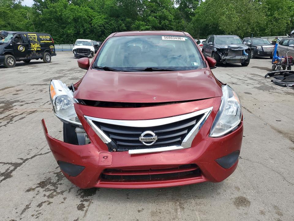 56803436 :رقم المزاد ، 3N1CN7AP4KL861760 vin ، 2019 Nissan Versa مزاد بيع