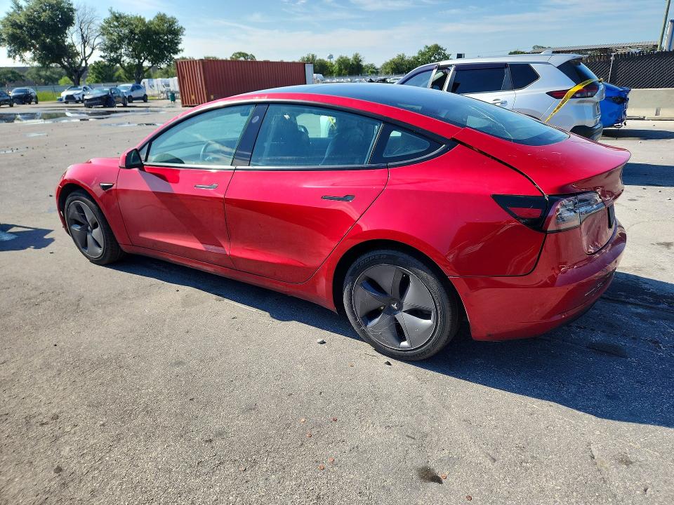 57263196 :رقم المزاد ، 5YJ3E1EBXMF902886 vin ، 2021 Tesla Model 3 مزاد بيع