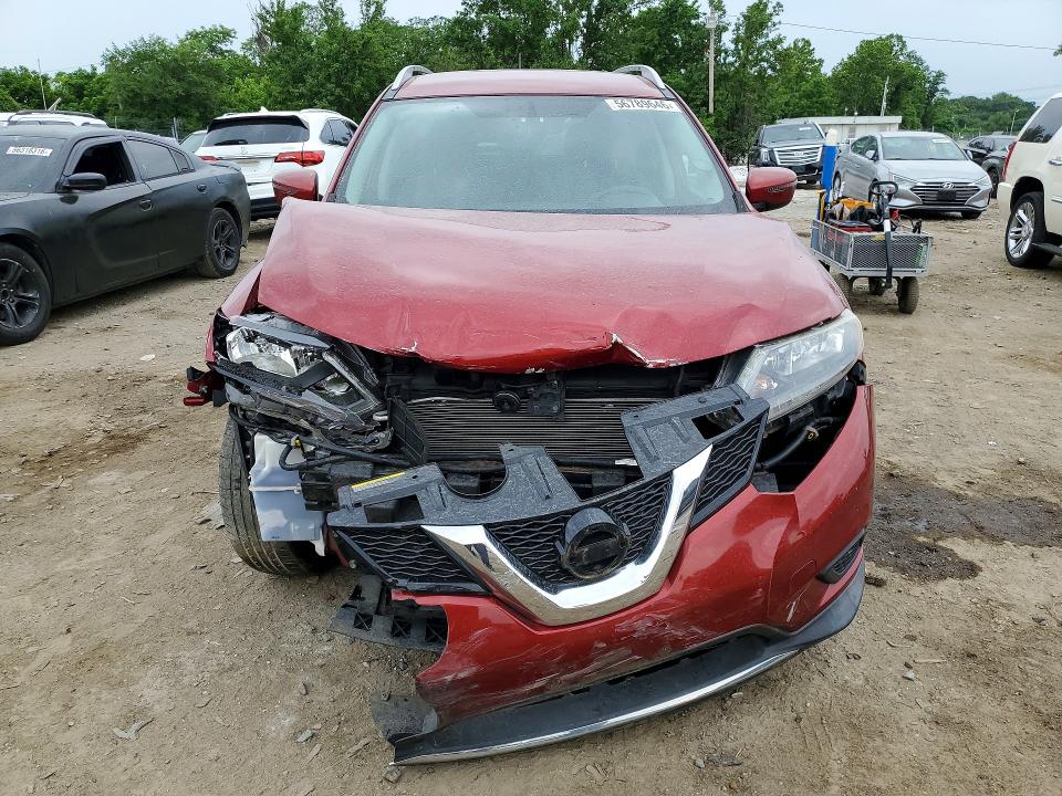 2016 Nissan Rogue მანქანა იყიდება აუქციონზე, vin: KNMAT2MVXGP619025, აუქციონის ნომერი: 56789646