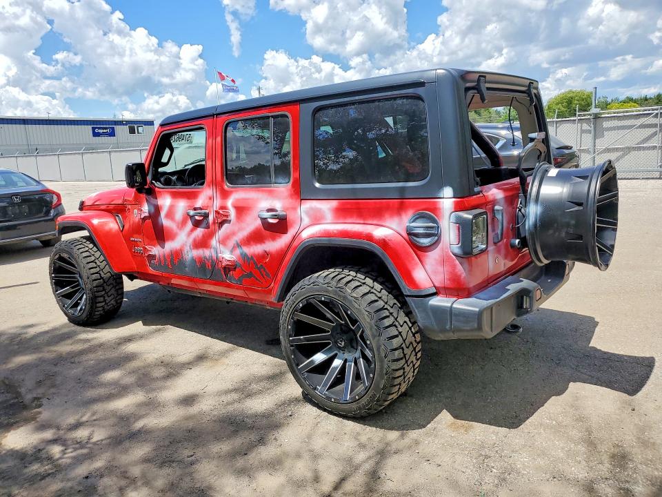 Продаж на аукціоні авто 2018 Jeep Wrangler Unlimited, vin: 1C4HJXEG4JW233862, номер лоту: 57496246