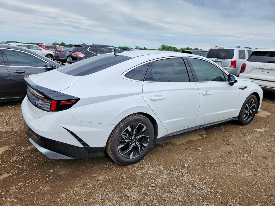 2024 Hyundai Sonata მანქანა იყიდება აუქციონზე, vin: KMHL64JA2RA389849, აუქციონის ნომერი: 55541796