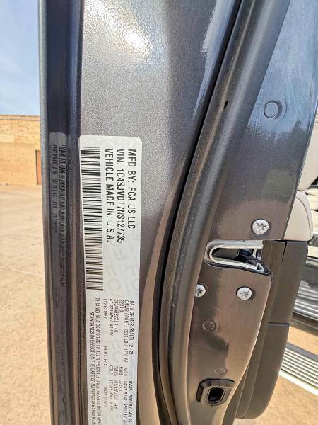 58316696 :رقم المزاد ، 1C4SJVDT7NS127735 vin ، 2022 Jeep Wagoneer مزاد بيع