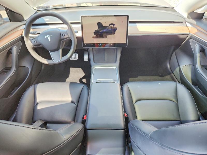 56104476 :رقم المزاد ، 5YJ3E1EC6NF321735 vin ، 2022 Tesla Model 3 مزاد بيع