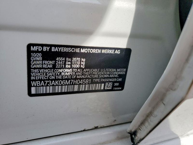 Продажа на аукционе авто 2021 Bmw 228xi, vin: WBA73AK06M7H04581, номер лота: 57234696