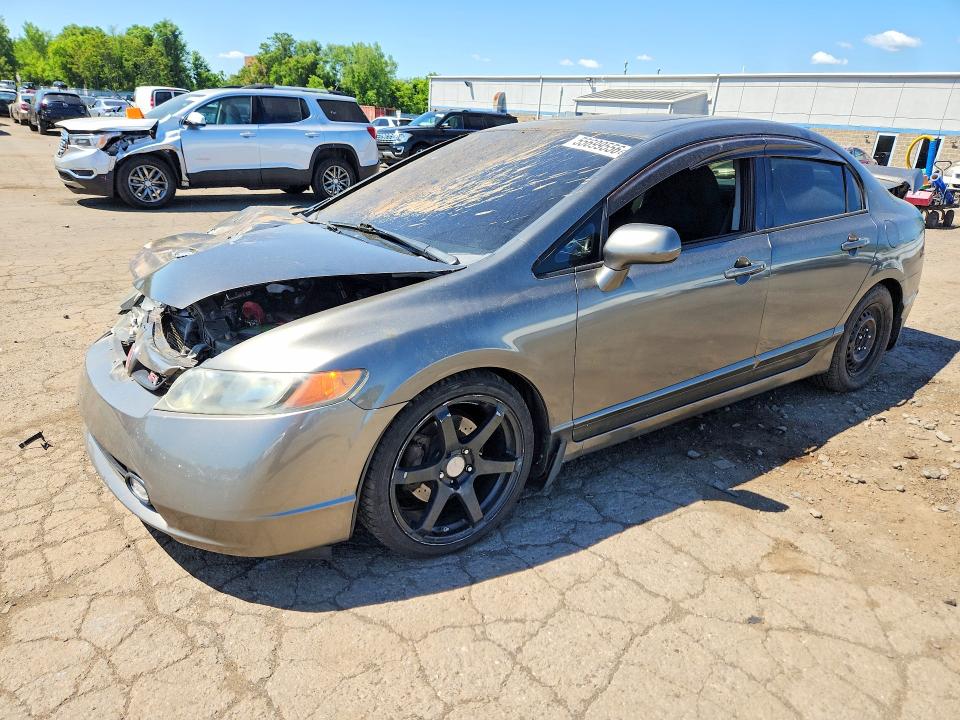 55699556 :رقم المزاد ، 2HGFA555X8H710380 vin ، 2008 Honda Civic مزاد بيع
