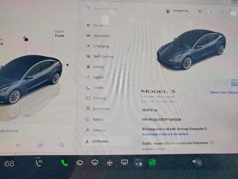 Aukcja sprzedaży 2023 Tesla Model 3, vin: 5YJ3E1EB7PF386359, numer aukcji: 56967856