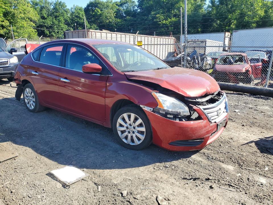 Продаж на аукціоні авто 2015 Nissan Sentra, vin: 3N1AB7AP0FL690043, номер лоту: 55460286