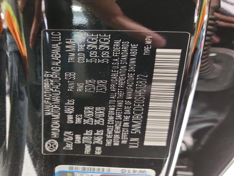 Продаж на аукціоні авто 2025 Hyundai Tucson, vin: 5NMJBCDE0SH513872, номер лоту: 57700176